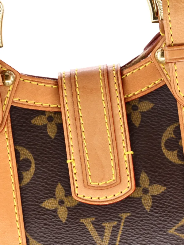 Louis Vuitton Pre-Owned Theda Handbag Monogram Canvas PM Satchel