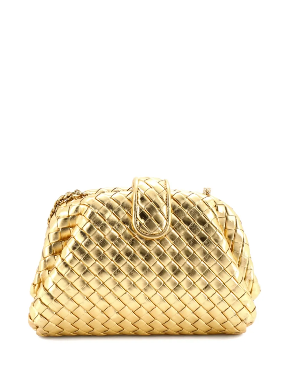 Lauren 1980 With Chain Intrecciato Nappa Medium Clutch Bag