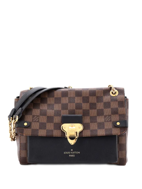 Louis Vuitton Pre-Owned Vavin Handbag Damier With Leather PM