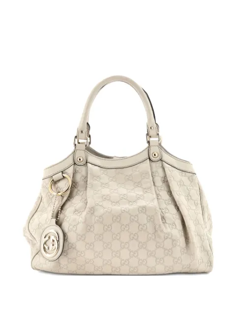 Gucci Pre-Owned Sukey Guccissima Leather Medium tote bag