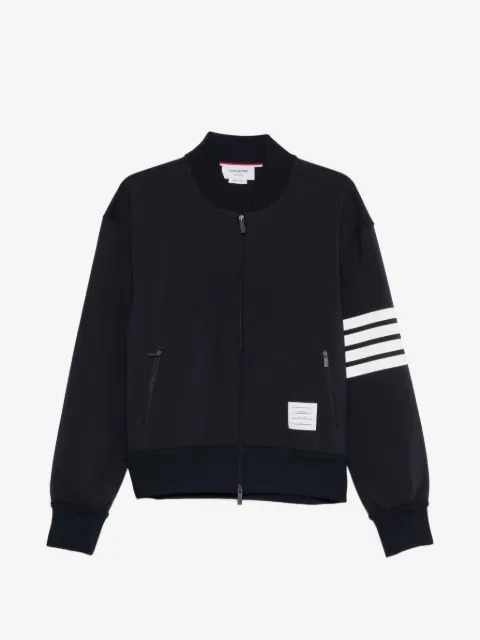 Thom Browne chamarra bomber con motivo 4-Bar