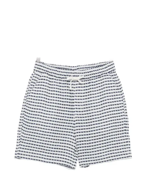 CHÉ Riita horizontal-stripe shorts