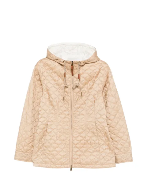 Moncler quilted hooded jacket