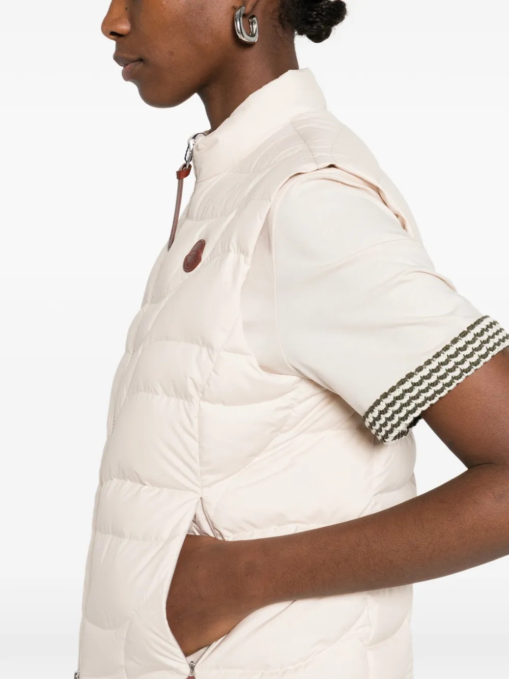 Moncler Huanbiao gilet Beige