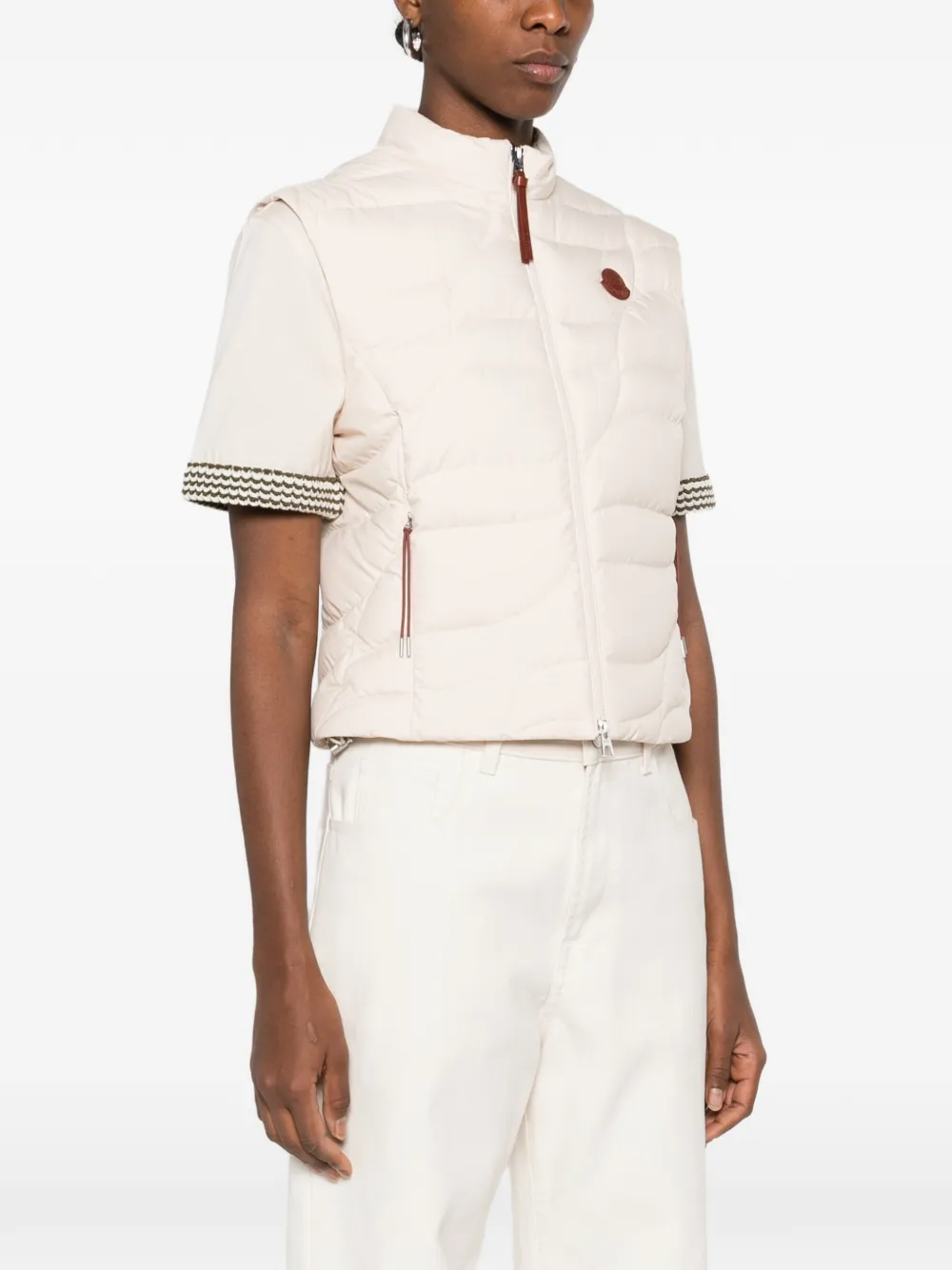 Moncler Huanbiao gilet Beige