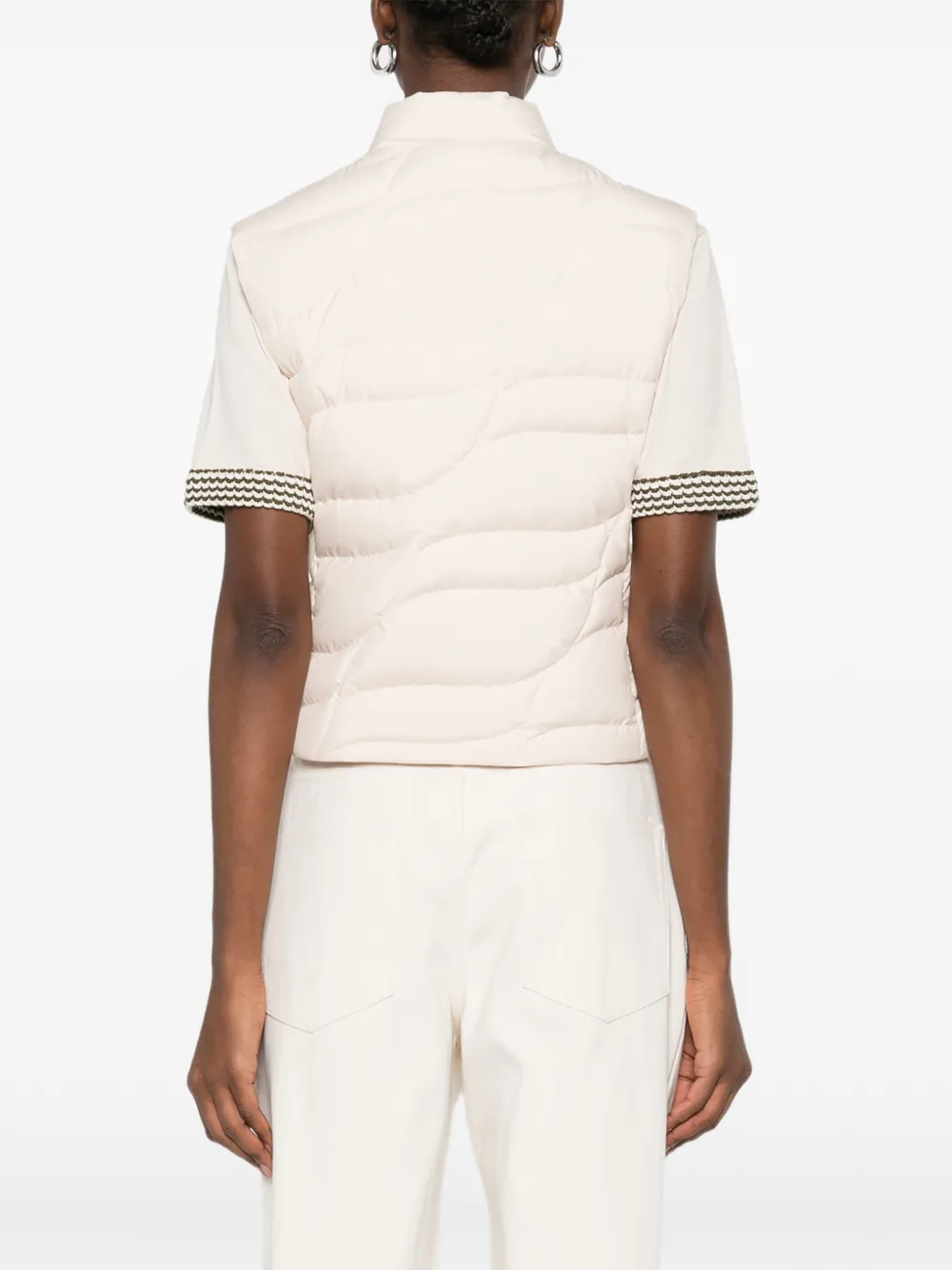 Moncler Huanbiao gilet Beige