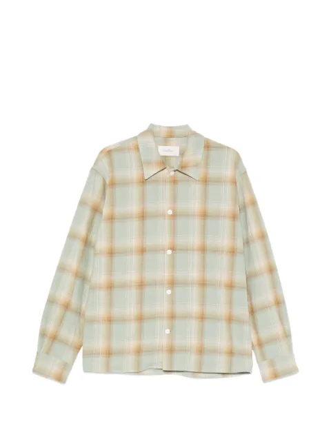 Second/Layer Logan ombre checked shirt