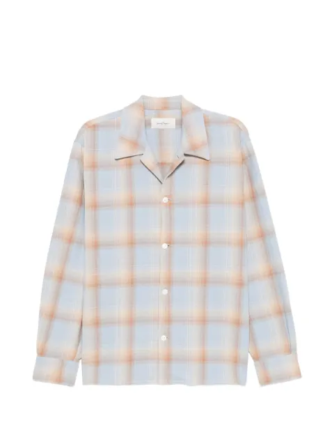 Second/Layer Logan ombre checked shirt