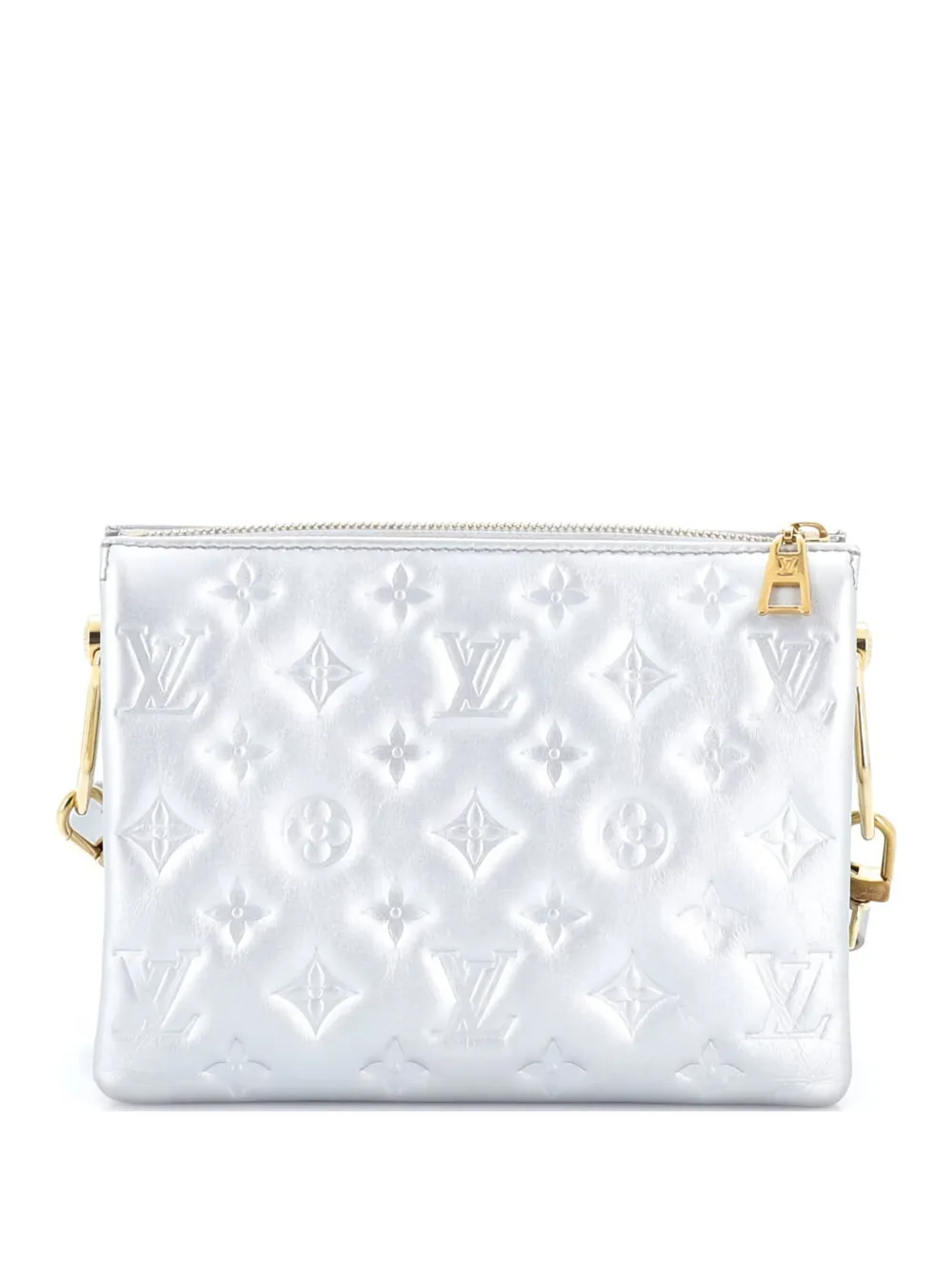 Louis Vuitton Pre-Owned Coussin Bag Monogram Embossed Lambskin BB Louis Vuitton Pre-Owned Coussin Bag Monogram Embossed Lambskin BB