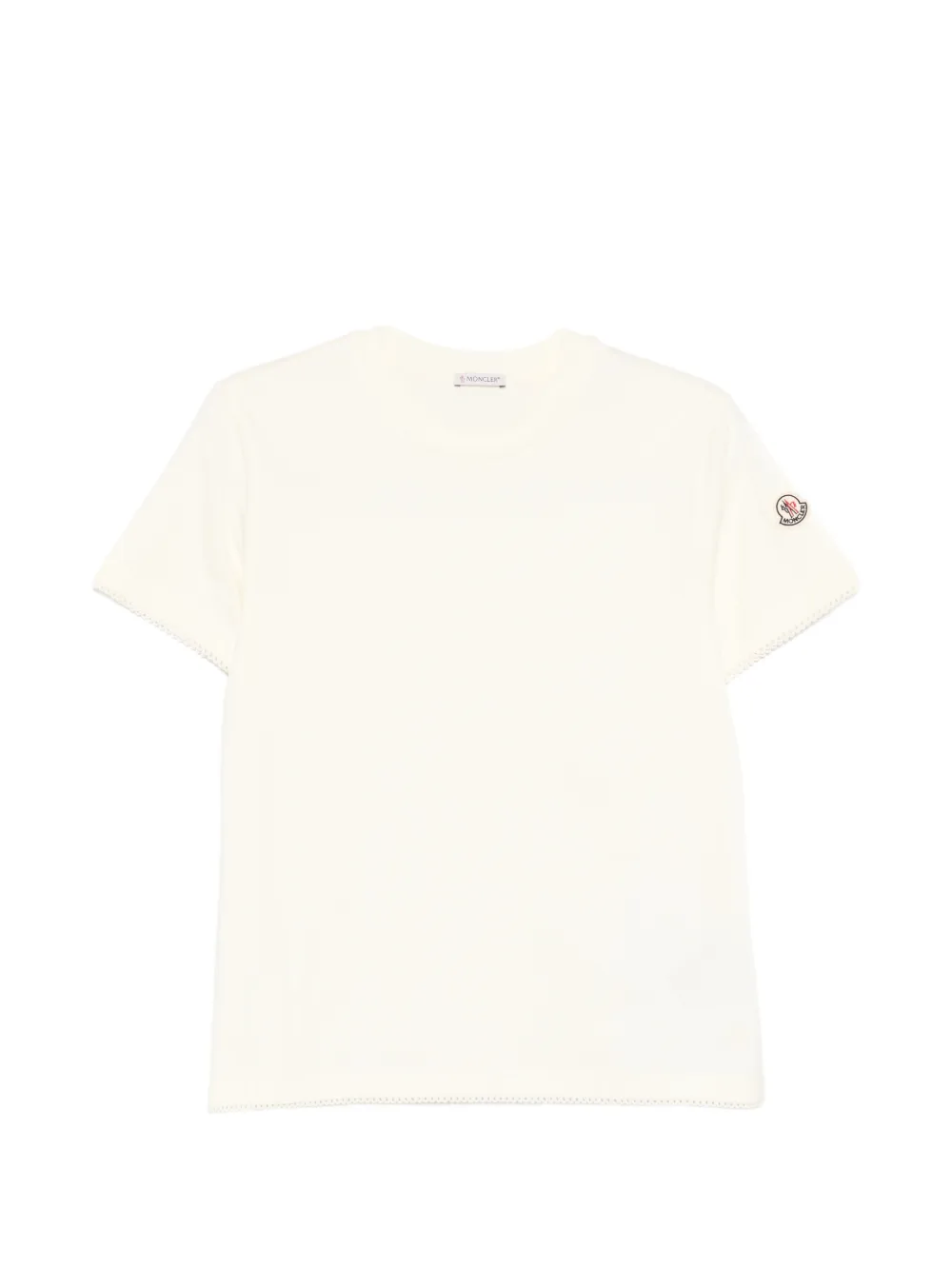 Moncler trim T-shirt - Toni neutri