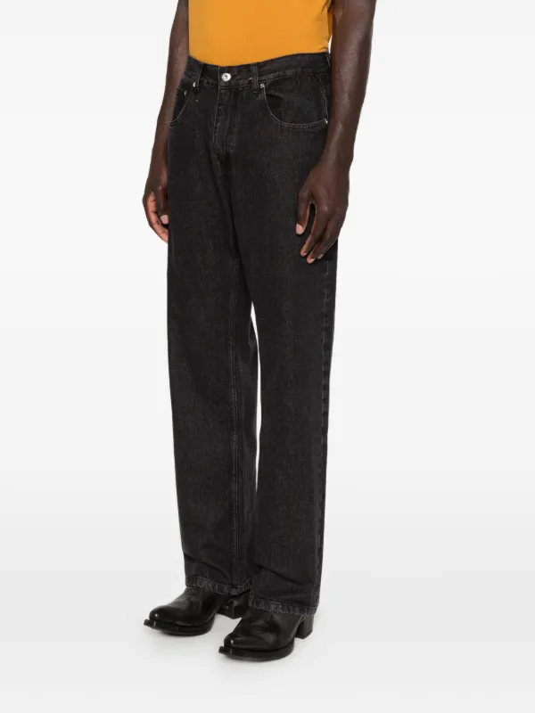 Second/Layer Big Papi straight-leg Jeans | Black | FARFETCH