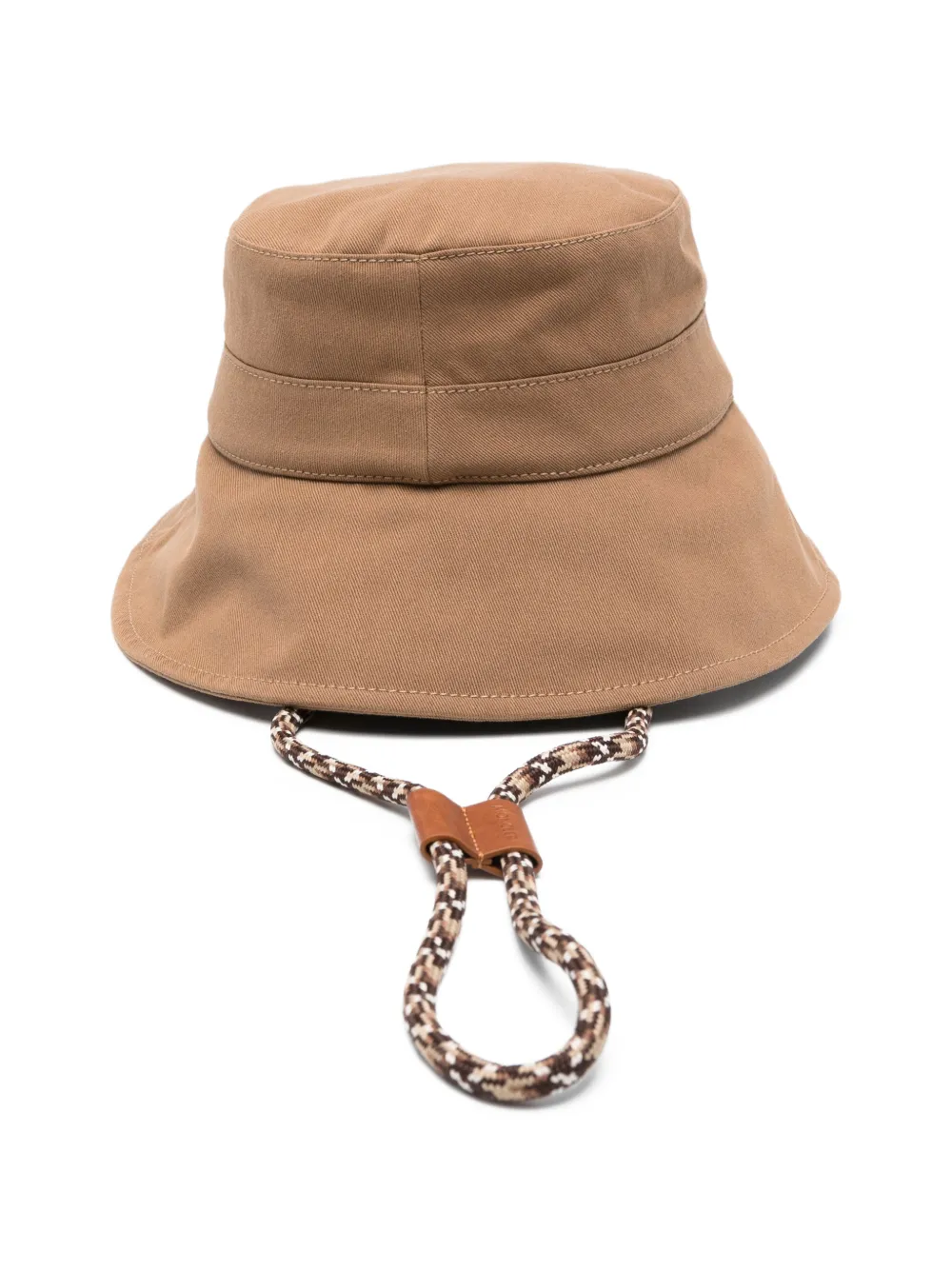  Moncler Logo-patch Bucket Hat - Brown 