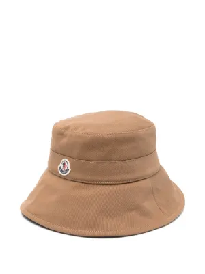 Moncler バケットハット | ニュートラル | FARFETCH JP