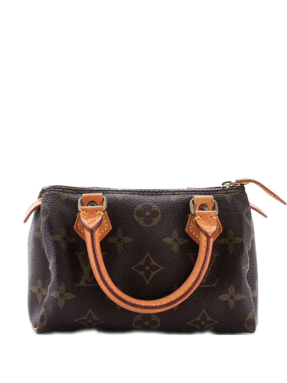 Louis Vuitton Pre-Owned Speedy Mini HL Handbag Monogram Canvas satchel Louis Vuitton Pre-Owned Speedy Mini HL Handbag Monogram Canvas satchel
