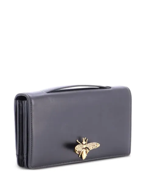 Christian Dior Pre-Owned Bee Leather clutch bag