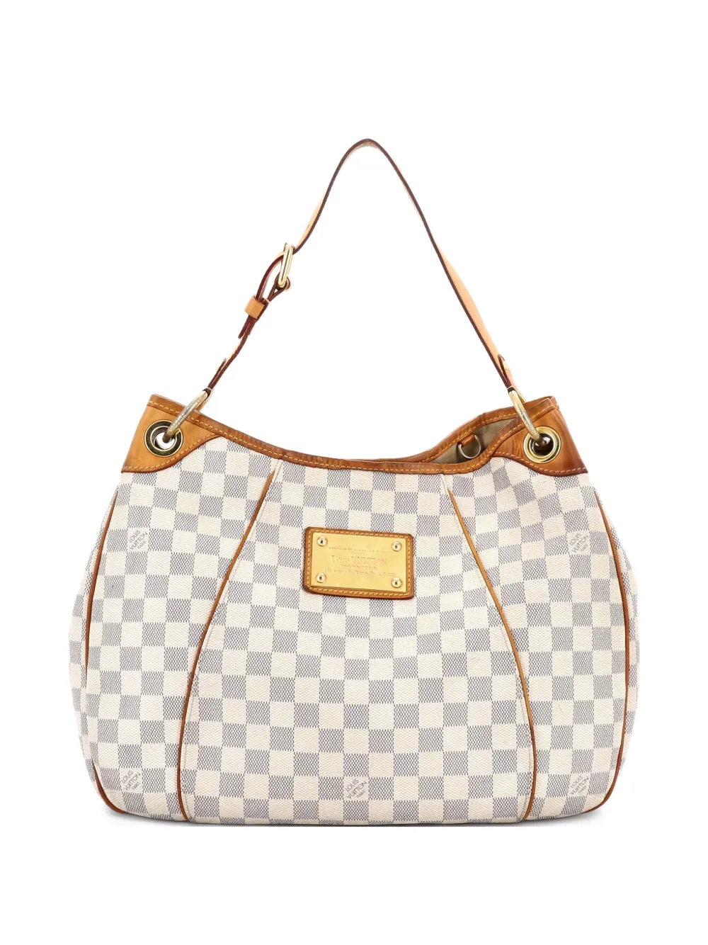 Louis Vuitton Pre-Owned Galliera Handbag Damier PM hobo bag - Bianco