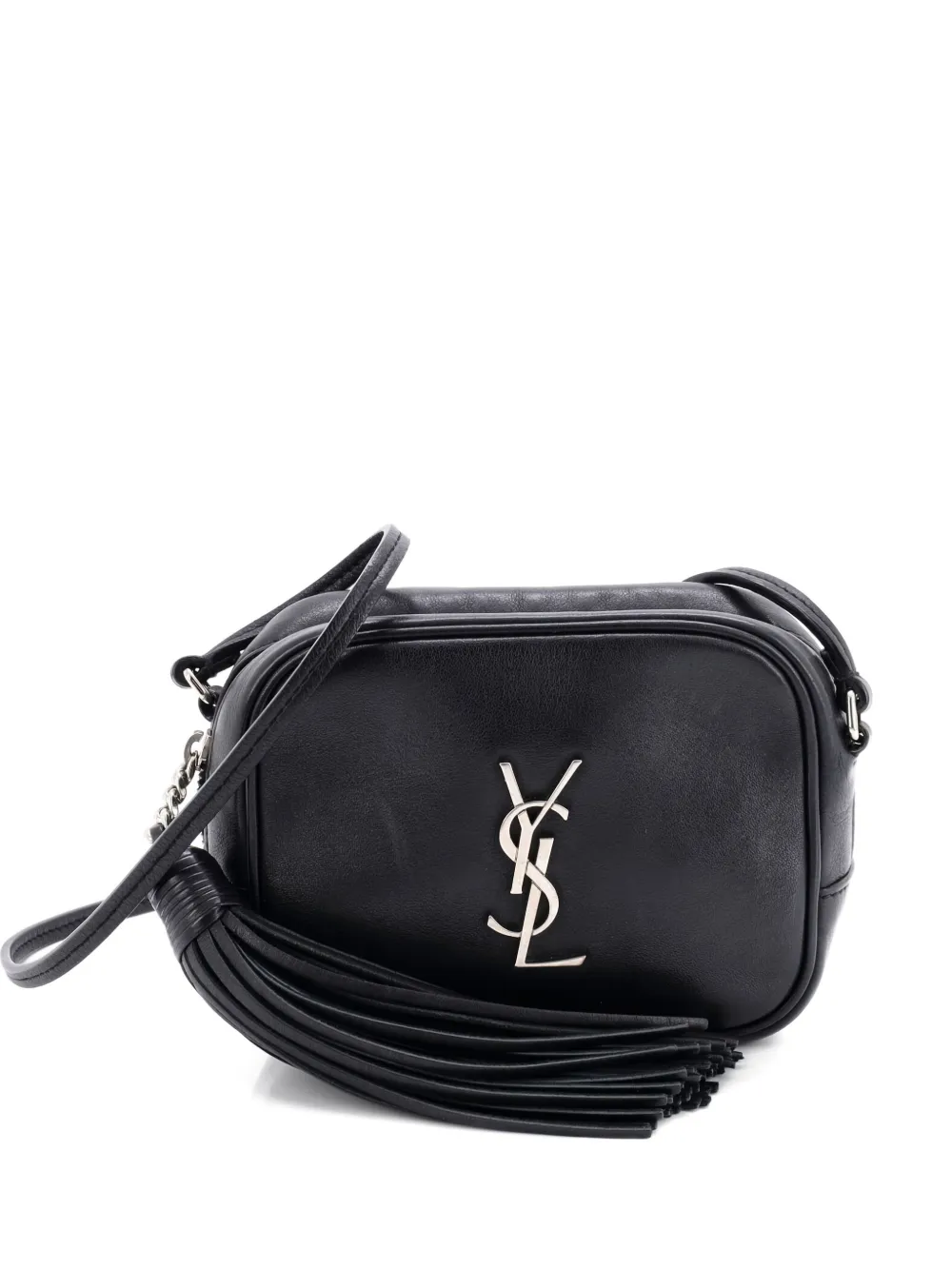 Saint Laurent Pre-Owned Classic Monogram Blogger Leather Small crossbody bag - Nero