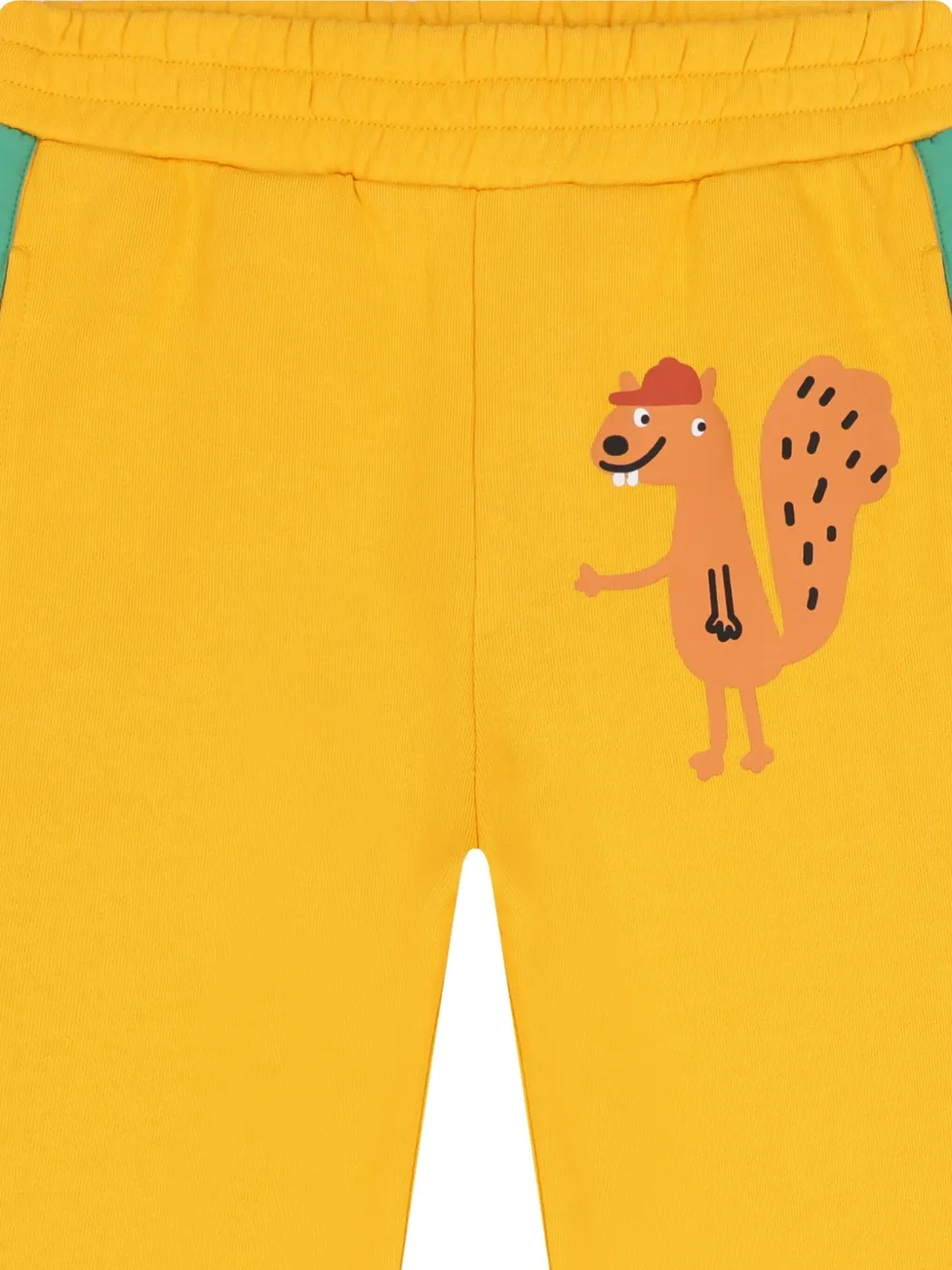 Stella Mccartney Squirrel-print Track Pants In Multi
