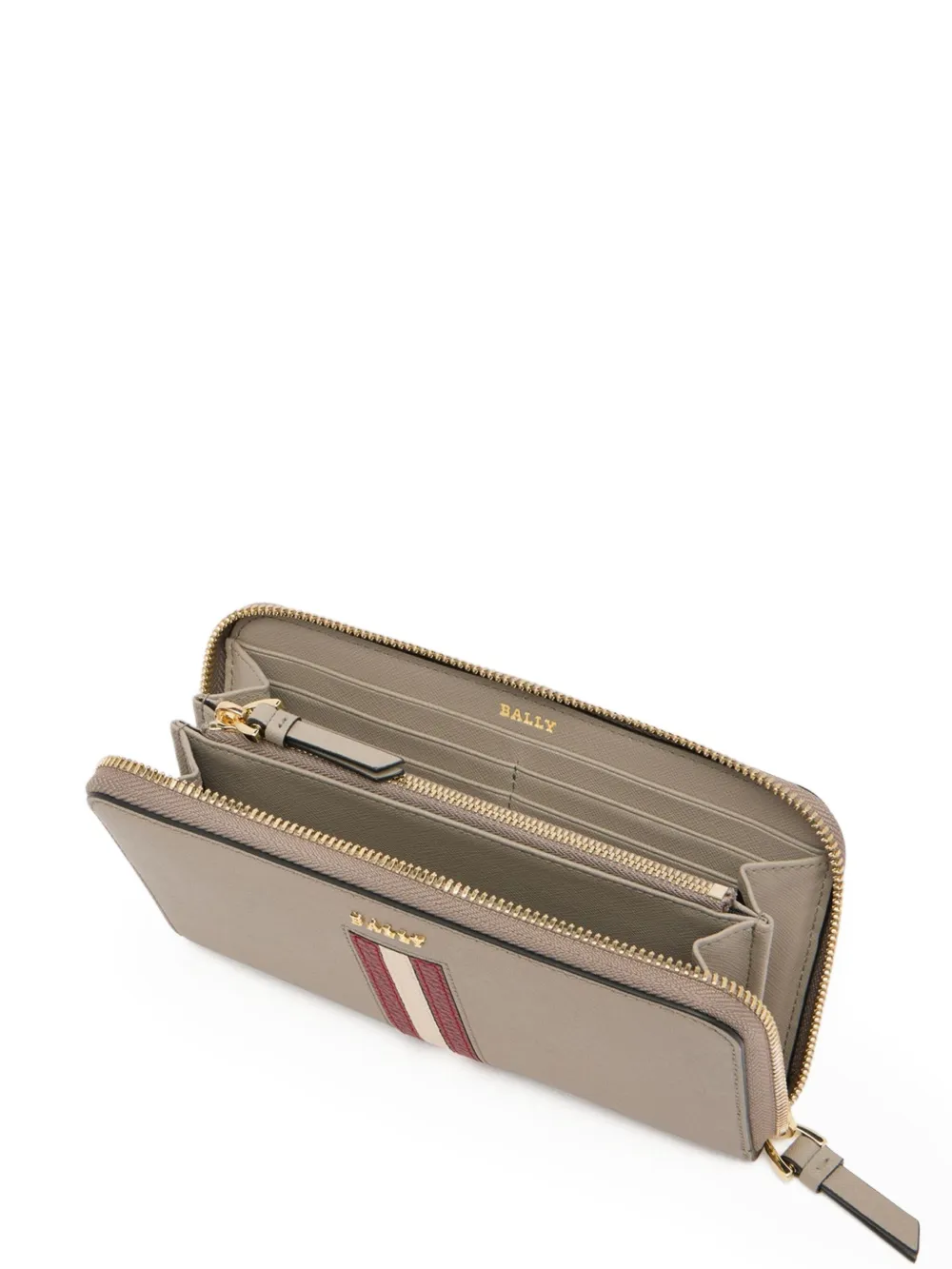 Bally Portemonnee met lintdetail Grijs