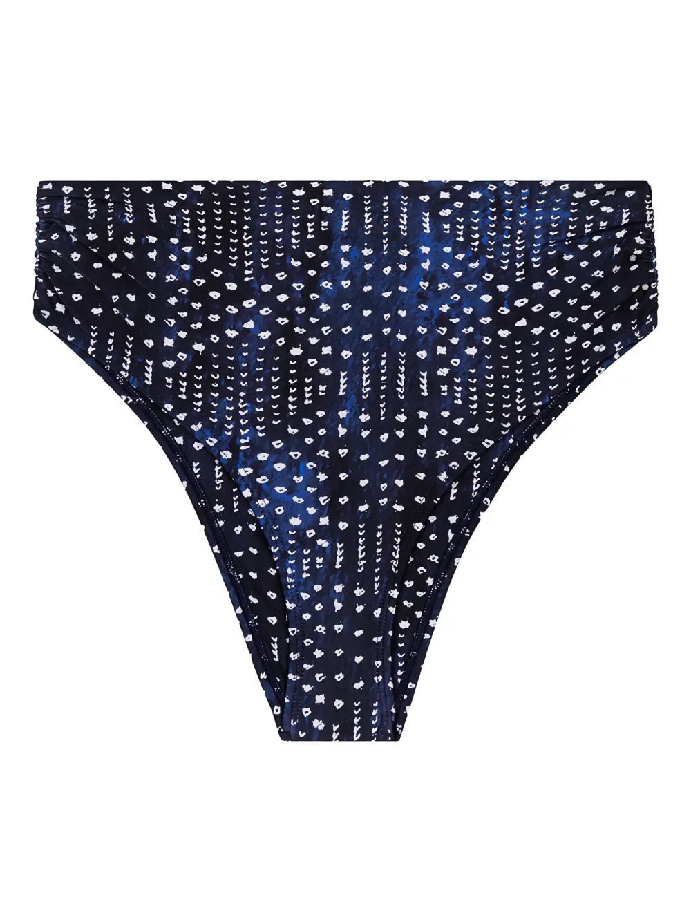 Lenny Niemeyer Slip bikini a vita alta - Blu