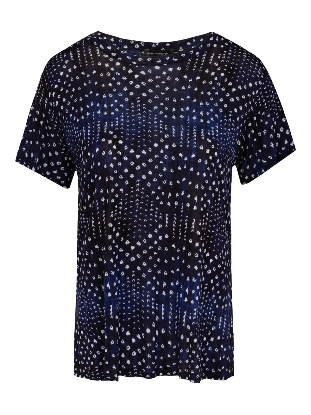 Lenny Niemeyer Quadri T-Shirt - Blau