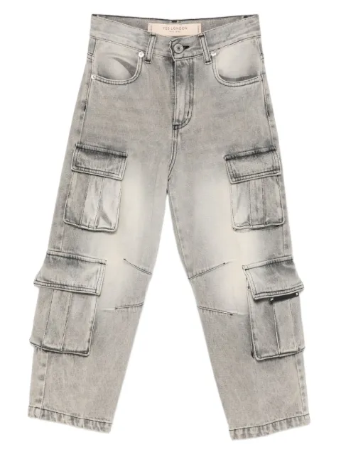 YES LONDON cargo-pocket jeans