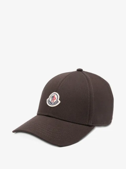 Moncler logo-patch baseball cap