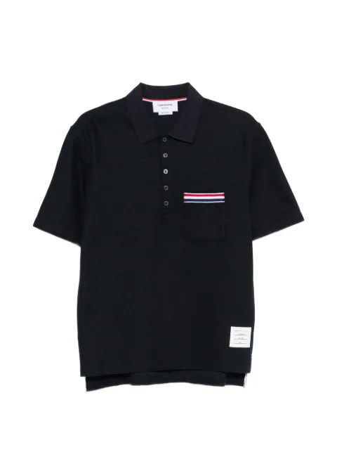 Thom Browne short-sleeve polo shirt