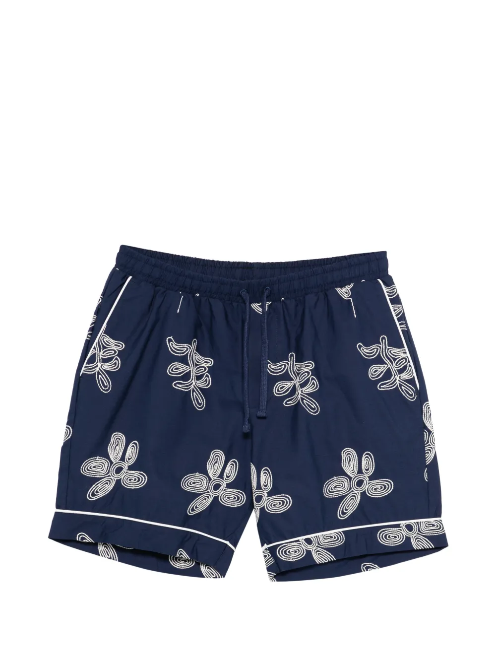 CHÉ Flores shorts - Blau