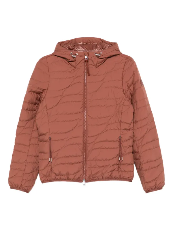 Moncler Delebiao Hooded Jacket in Brown