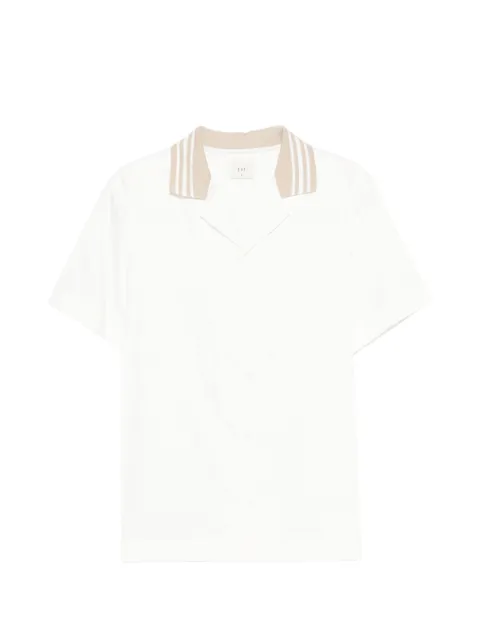CHÉ Senna striped-collar shirt