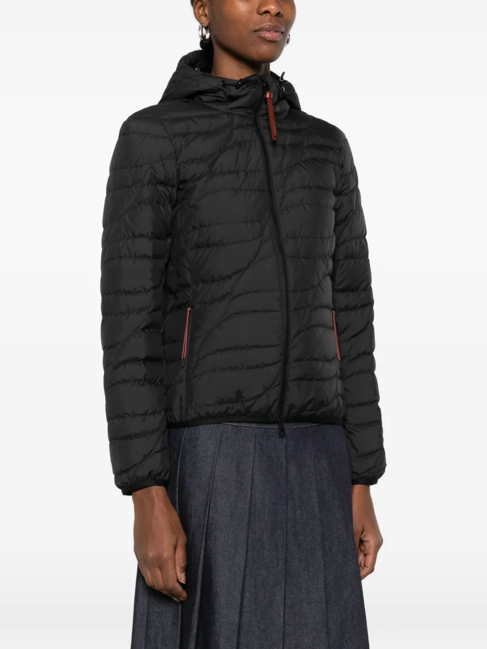 Moncler Jack met capuchon Zwart