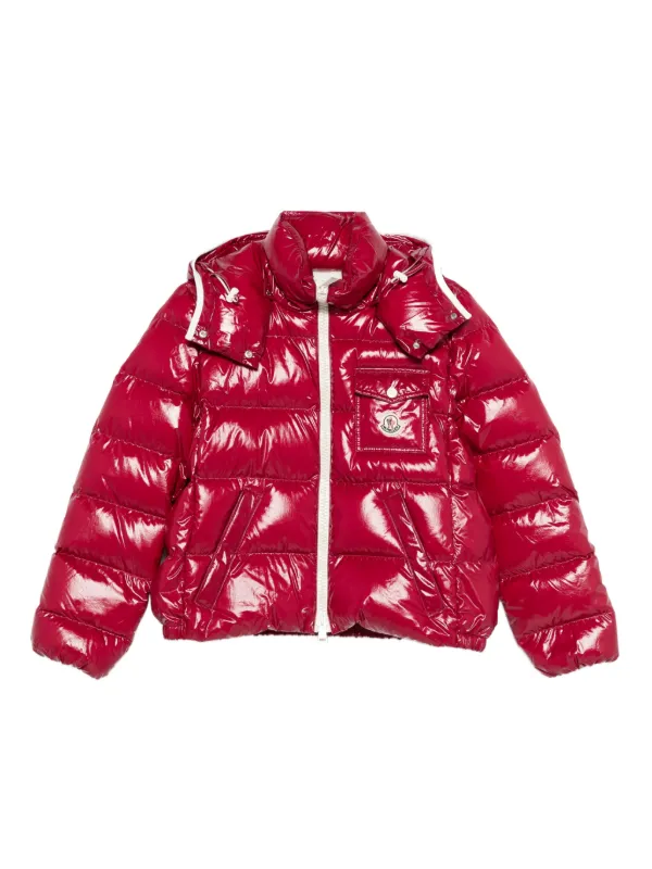 Moncler Jaqueta Andro Matelassê | Vermelho | FARFETCH BR