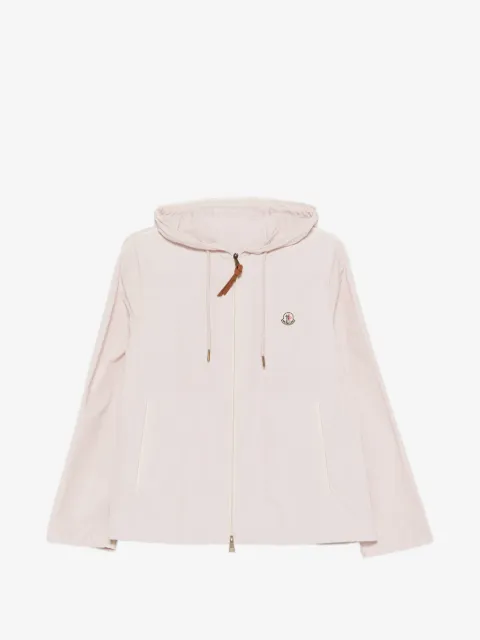 Moncler veste Sarracenia à capuche et bords contrastants