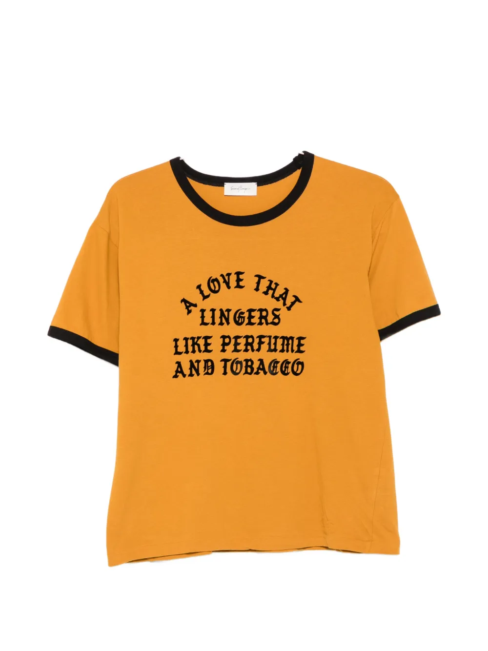 Second/Layer A Love That Lingers T-shirt - Giallo