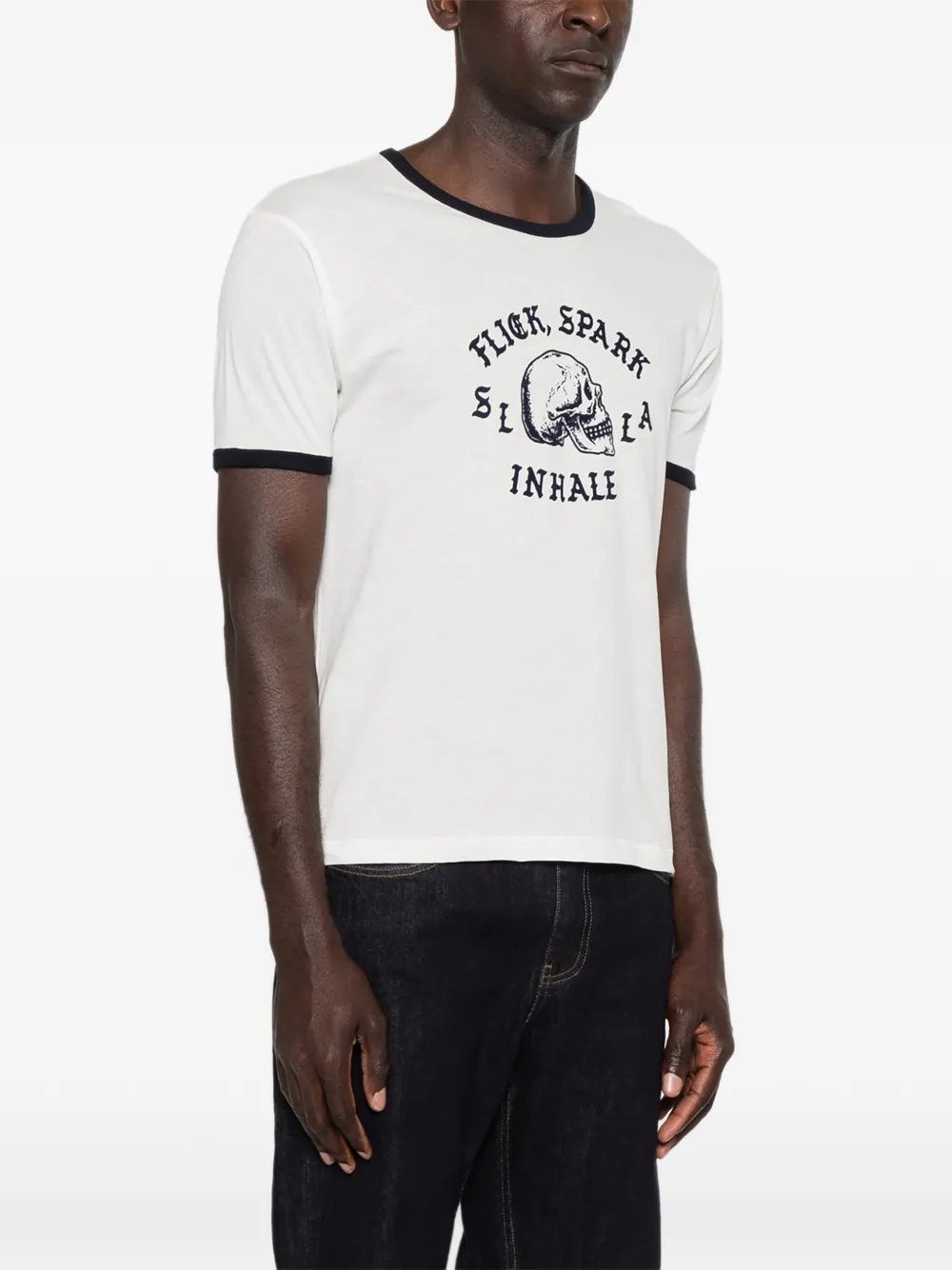  Second/layer Camiseta Flick Spark Inhale - Blanco 