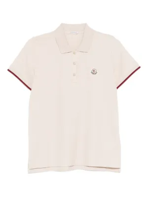Moncler ストライプカラー ポロシャツ | ブルー | FARFETCH JP