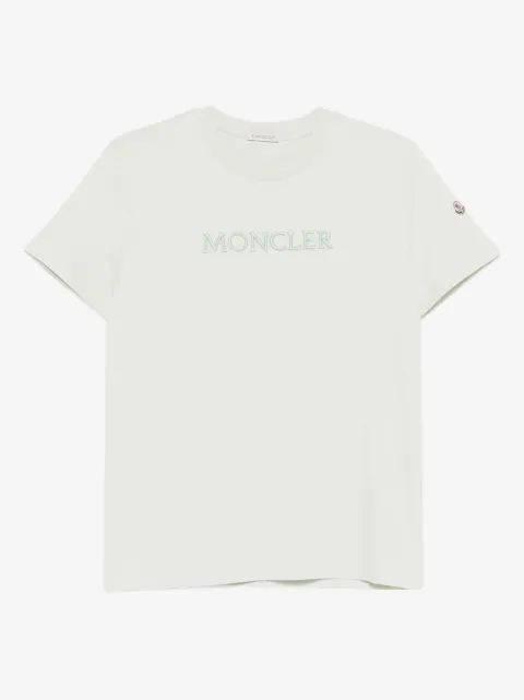 Moncler logo-embroidered T-shirt