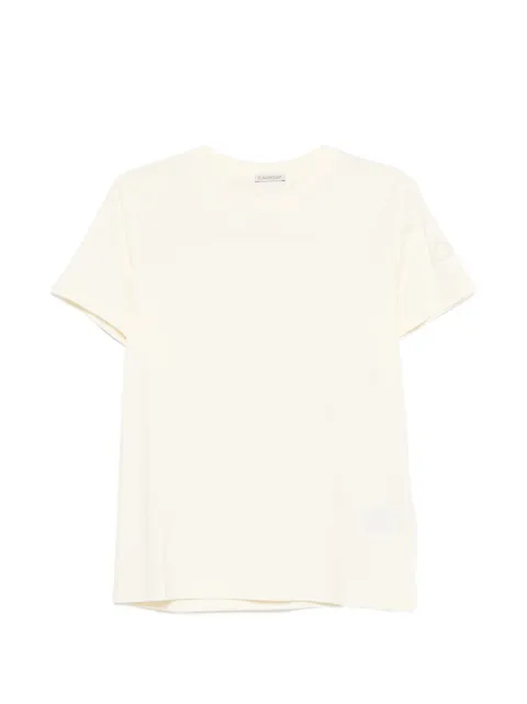 Moncler playera con cuello redondo