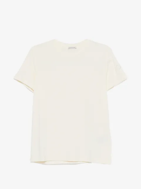 Moncler playera con cuello redondo