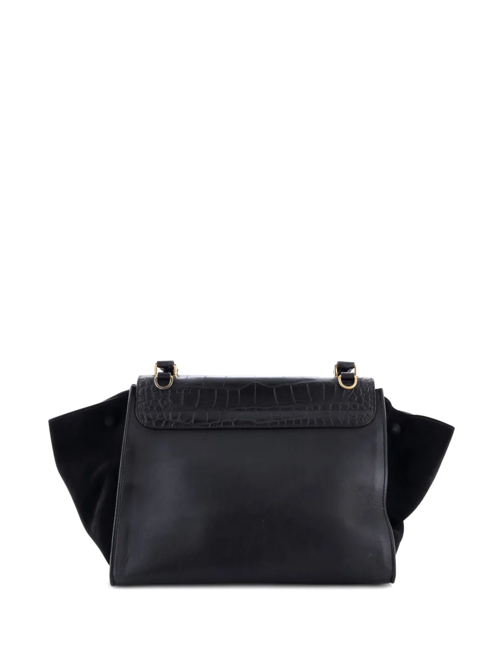 Celine Pre-Owned Trapeze Bag Crocodile Embossed Leather Medium satchel | Pre-Owned | Image 2