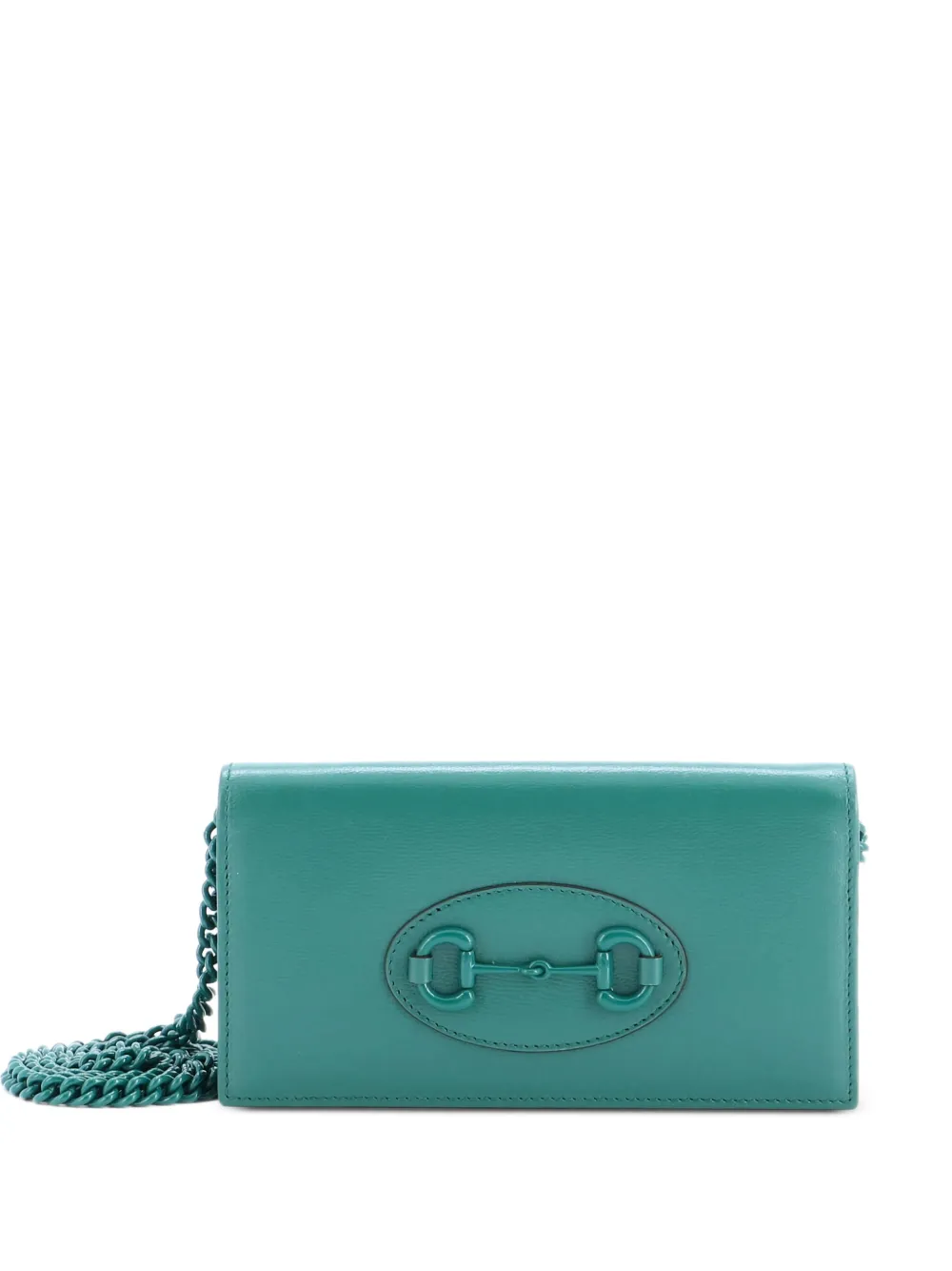 Gucci Pre-Owned Horsebit 1955 Chain Wallet Leather crossbody bag -