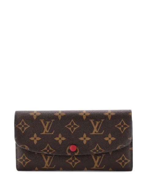 Louis Vuitton Pre-Owned Emilie Wallet Monogram Canvas small wallets