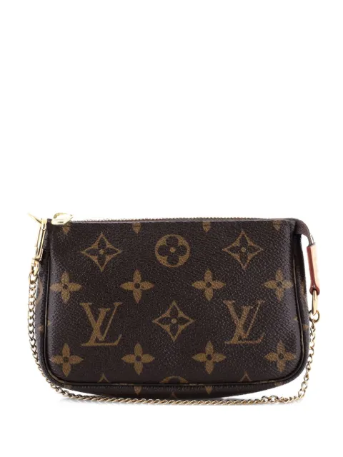 Louis Vuitton Pre-Owned Pochette Accessoires Monogram Canvas Mini clutch bag