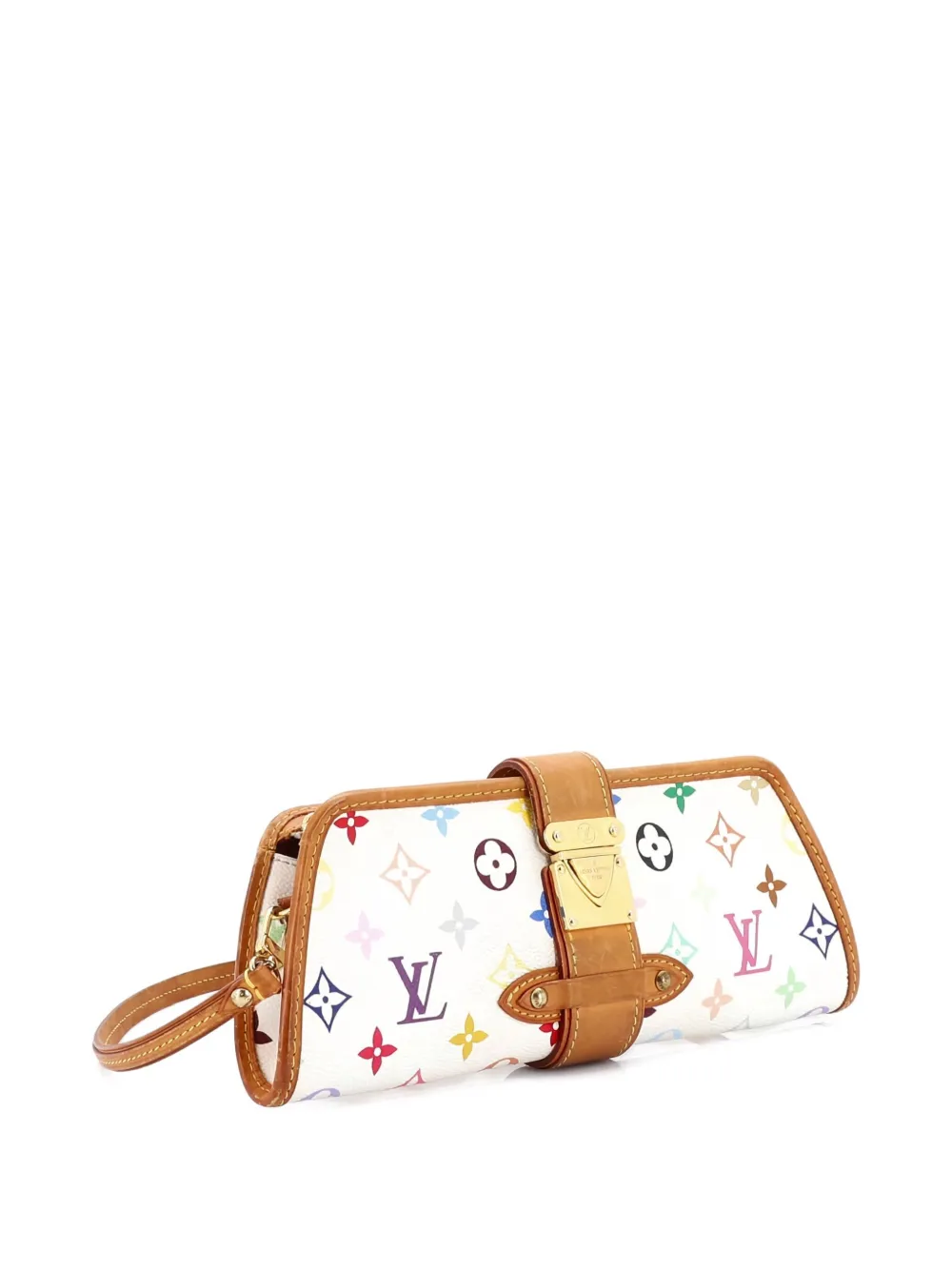Louis Vuitton Pre-Owned Shirley Handbag Monogram Multicolor clutch bag Louis Vuitton Pre-Owned Shirley Handbag Monogram Multicolor clutch bag