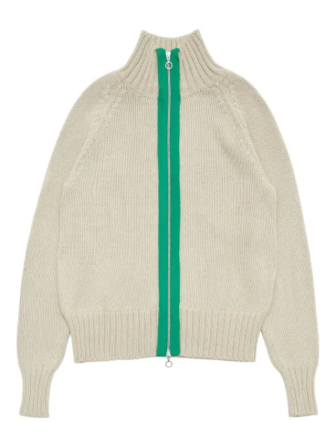 Edward Cuming Chakra knitted track jacket