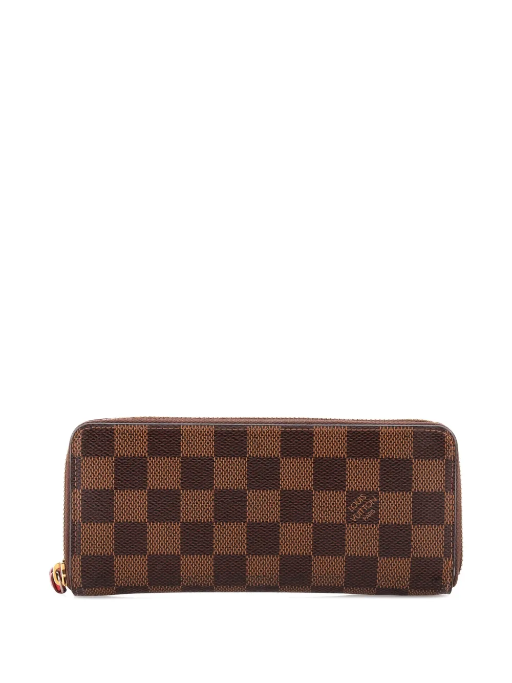 Louis Vuitton Pre-Owned Clemence Wallet Damier small wallets - ブラウン Louis Vuitton Pre-Owned Clemence Wallet Damier small wallets - ブラウン