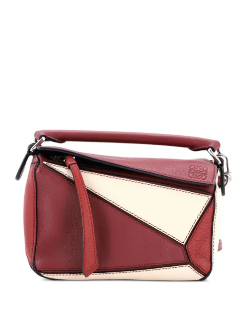 Loewe Pre-Owned Puzzle Bag Leather Mini crossbody bag