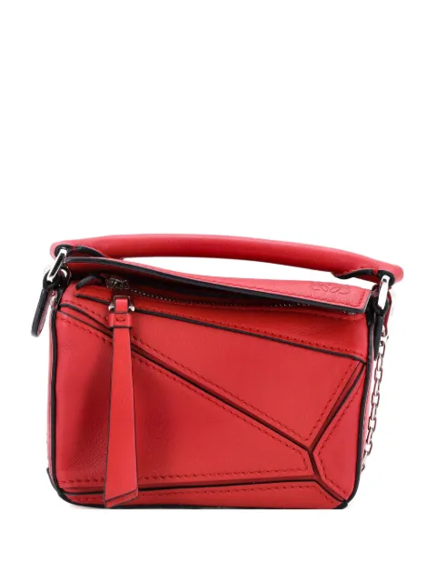 Loewe Pre-Owned Puzzle Bag Leather Nano crossbody bag