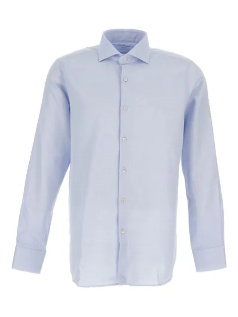 Bagutta button-fastening shirt